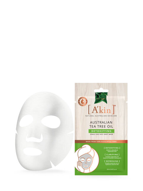 Australian Tea Tree Oil Detoxifying Face Sheet Mask 1 pack