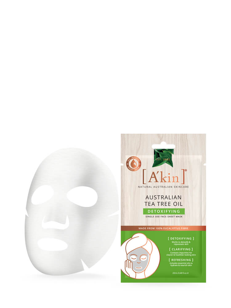 propel Turbine Reaktor Australian Tea Tree Oil Detoxifying Face Sheet Mask 1 pack | A'kin